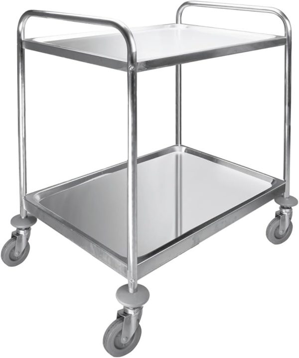 CARRO SERVIÇO 2 BANDEJAS DESMONTÁVEL 80X - 66249